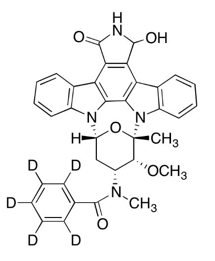 3-Hydroxy Midostaurin D5